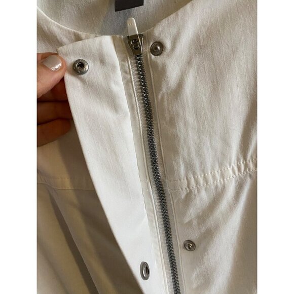 sweaty betty agile boiler suit utility jumpsuit sz small white short sleeve - Picture 5 of 8